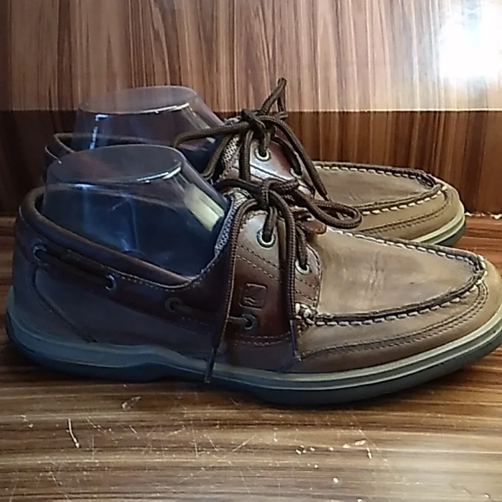 Sperry 8 mens leather boat dock 👞 shoes